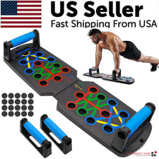 28 in 1 Push Up Rack Board System Fitness Workout Train Home Gym Exercise Stands picture