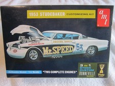AMT 1953 STUDEBAKER BONNEVILLE MR. SPEED 3 N 1 MODEL KIT  1/25 SCALE picture