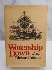 Watership Down by Adams, Richard 1974 First Edition First Print  HCDJ. picture