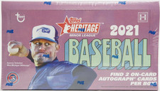 2021 Topps Heritage Minor League Baseball Hobby Box picture