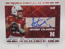 Anthony Colandrea Auto #d /15 - 2026 ONIT Film Signature FS-AC Nebraska Huskers picture