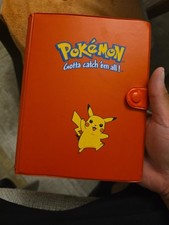 Vintage 1999 Pokémon Pikachu Binder Gotta Catch ’Em All Original picture