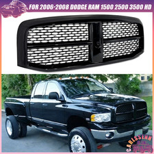 For 2006 2007 2008 Dodge Ram 1500 2500 3500 Brilliant Black Grille Laramie Style picture