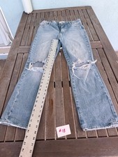 ROLLA'S Original High Rise Straight Jeans Mid Wash Womens Size 28 #18 picture