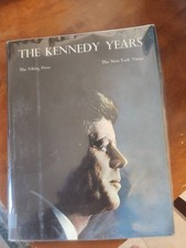 The Kennedy Years 1964 Vintage Hardcover Book JFK New York Times Viking Press HC picture