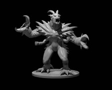 Demon Glabrezu Mini - DND - Pathfinder - Dungeons & Dragons - RPG - Tabletop - m picture