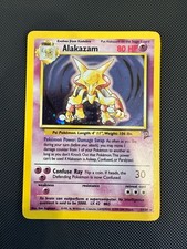 Pokemon Alakazam Base Set 2 Holo Rare 1/130 2000 picture