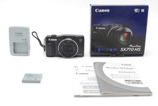 【TOP MINT】Canon PowerShot SX710 HS Black 20.3 MP Digital Camera From Japan picture