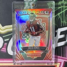 Panini 2017 Rookies & Stars Julio Jones Atlanta Falcons Crusade Red #24 /99 picture