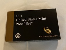 2011-S US Mint Proof Set  14 Coins With America the Beautiful Quarters Box/COA picture