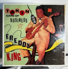 FREDDY KING Takin Care Of Business NM/M OG Shrink Denis Blackham JEN Z UK press picture