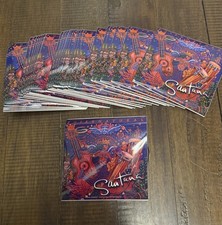 Vintage Carlos Santana Supernatural Sticker Lot Of 50 NOS picture