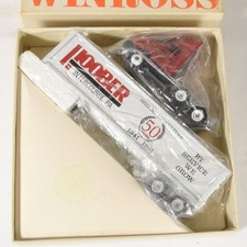 Vintage Winross Hoober 50 Years 1:64 Diecast Semi Truck and Trailer NEW picture
