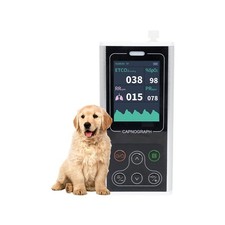CA10S-VET Veterinary Capnograph Handheld Sidestream CO2 Patient Monitor ALARM picture