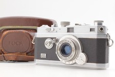 Rare [Exc+4 w/Case] Foca PF3L 35mm Rangefinder+ Oplar 35mm F/3.5 Lens From JAPAN picture