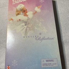 Mattel Barbie Winter's Reflection 12in Fashion Doll Blonde Blue Eyes Boxed picture
