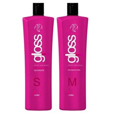 Fox Gloss Progressive Brush Kit – Brazilian Keratin Hair Treatment 2×1L picture
