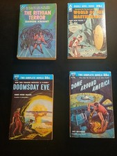 Lot Of 4 Ace Doubles Science Fiction B102 picture