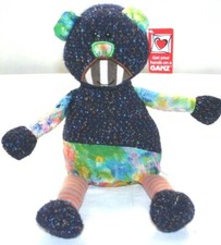 NEW Ganz  Watermarks  Bear  Crazy  Stitched  Plushie  Animal  Toy  Plush NWT picture
