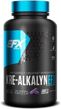 EFX Sports Kre-Alkalyn Creatine Monohydrate Capsules 120 Capsules picture