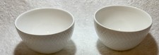 Set of 2 Mikasa Huntington White Bone China Small 4.5” Fruit Bowls CERP3-1147 picture