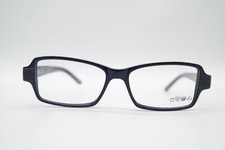 Vintage IKKS IK 182508 Blue Silver Square Glasses Frame Eyeglasses NOS picture