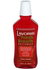 12x Lavoris Fresh Breath Original Cinnamon Mouthwash - 16.9oz picture