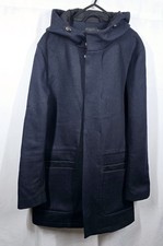 COS Duffle Coat Navy Size UK Small 36R Mens Wool Blend picture
