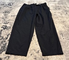 Calia NYLUXE Barrel Pants High Rise Womens Sz Large Black New picture