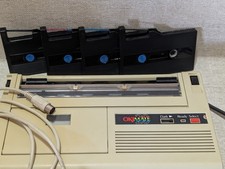 Okimate 20 With 4 HTF Ink Cassettes Good Flexible Windable Ribbons Made In Japan picture