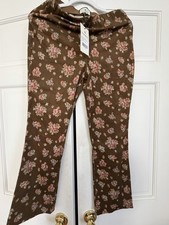 NWT Tuckernuck Ashford Hazel Bouquet Corduroy Stretch Pants Size L picture