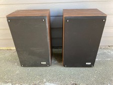 ZENITH ALLEGRO 4000 Walnut Wood Grain Home Floor Speakers picture