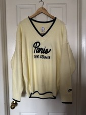 Nike Men’s Medium Paris Saint-Germain Tech Pack Soccer Knit Sweater FQ7801-744 picture
