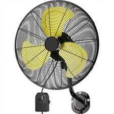 Uthfy 20 Inch Wall Mount Fan Black picture