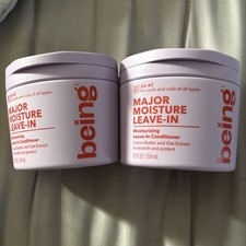 2 X Being MEGA MOISTURE Hair Mask with Cocoa Butter and Oat Extract, 12 fl oz picture