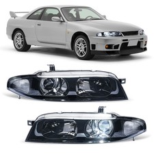 Headlights Assembly for Nissan Skyline R33 GTR 1995-1998, Series 1-3 Headlamps picture