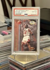 1997-98 Bowman's Best Best Techniques Michael Jordan PSA 10 Gem Mint #T2 Bulls picture
