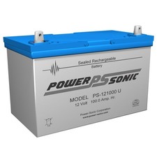 Power-Sonic 12V 100Ah AGM Sealed Lead Acid Battery UB121000 Group 27 picture