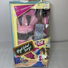 Vtg TOTSY 80S Flair High School Days Doll Africa American W Outfits NIB RARE picture