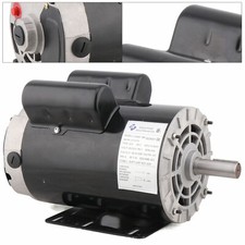 5 HP 3450 RPM Air Compressor 60 Hz Electric Motor 208-230 V 7/8'' Shaft picture