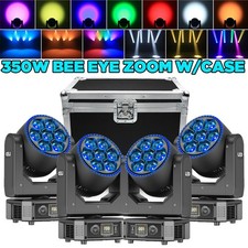 UKING Bee Eye LED 7x50W RGBW Beam Wash Zoom Moving Head Stage Light DJ Disco Bar picture