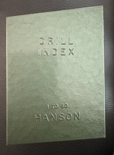 Vintage Hanson Huot St Paul Drill Index 1-60 excellent condition  picture
