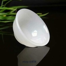 Chinese natural jade white jade Handmade work teacup wine cup picture