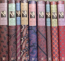Sherlock Holmes: 9 Volume Set Book Of The Month Club HB Sir Arthur Conan Doyle picture