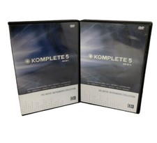 Komplete 5 DVD SET I & II Native Instruments Collection 5 disc set Replacement  picture