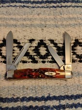 2000 CASE XX 64052 SS CONGRESS Autumn Bone Handles Pocket Knife  picture
