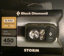 NEW BLACK DIAMOND STORM  450 HEADLAMP COLOR DARK OLIVE FAST  picture