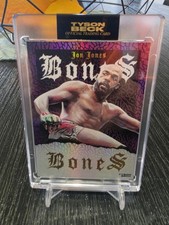 Tyson Beck Official Trading Card Jon Jones Bones Purple Foil 8/10 Ltd 10 picture