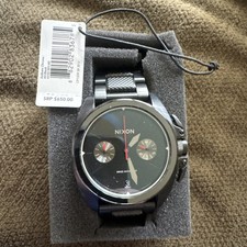 Nixon Time Teller Chromo Watch chrome/black/chrome sunray picture