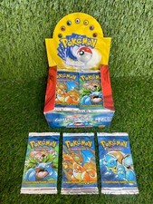 BOX FRESH - 1999 Pokemon Base Set Unlimited Booster Pack | FACTORY SEALED | WOTC picture